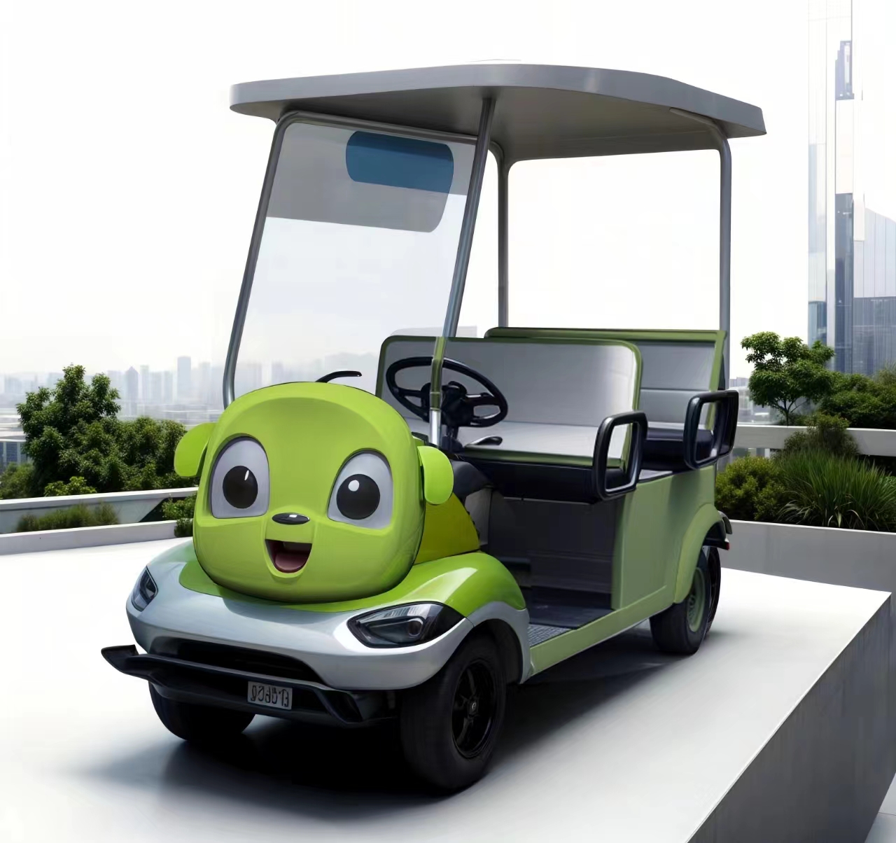 卡通智能共享掃碼支付螞蟻小狗電動(dòng)代步車(chē)